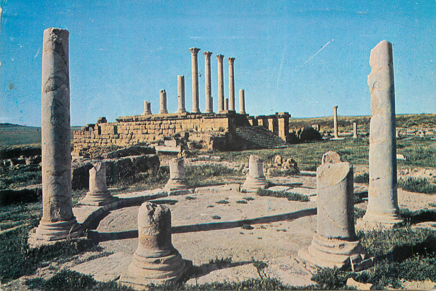 CPM Thuburbo Majus le Temple de Mercure et le Capitole