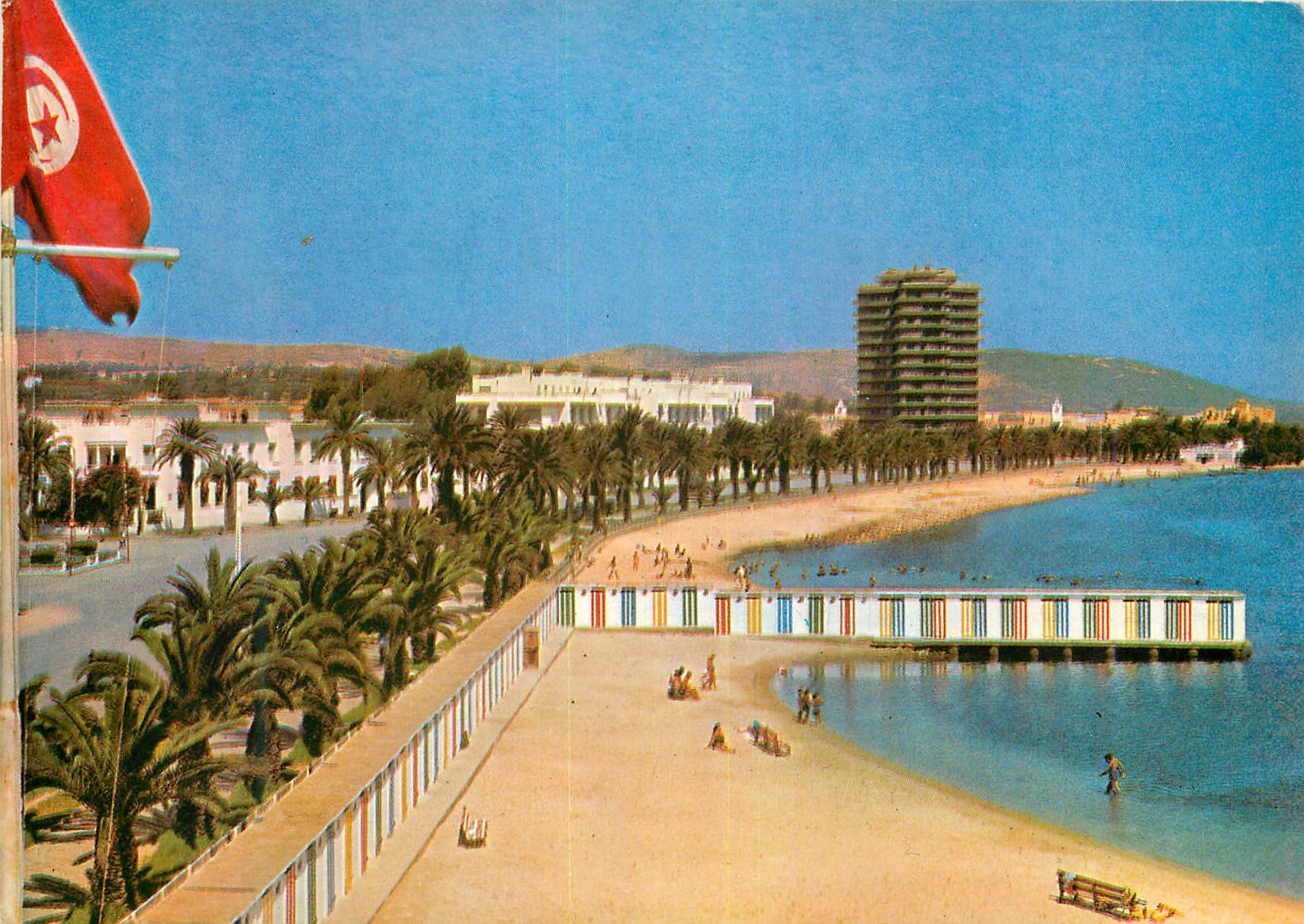 CPM Bizerte Boulrvard Front de Mer