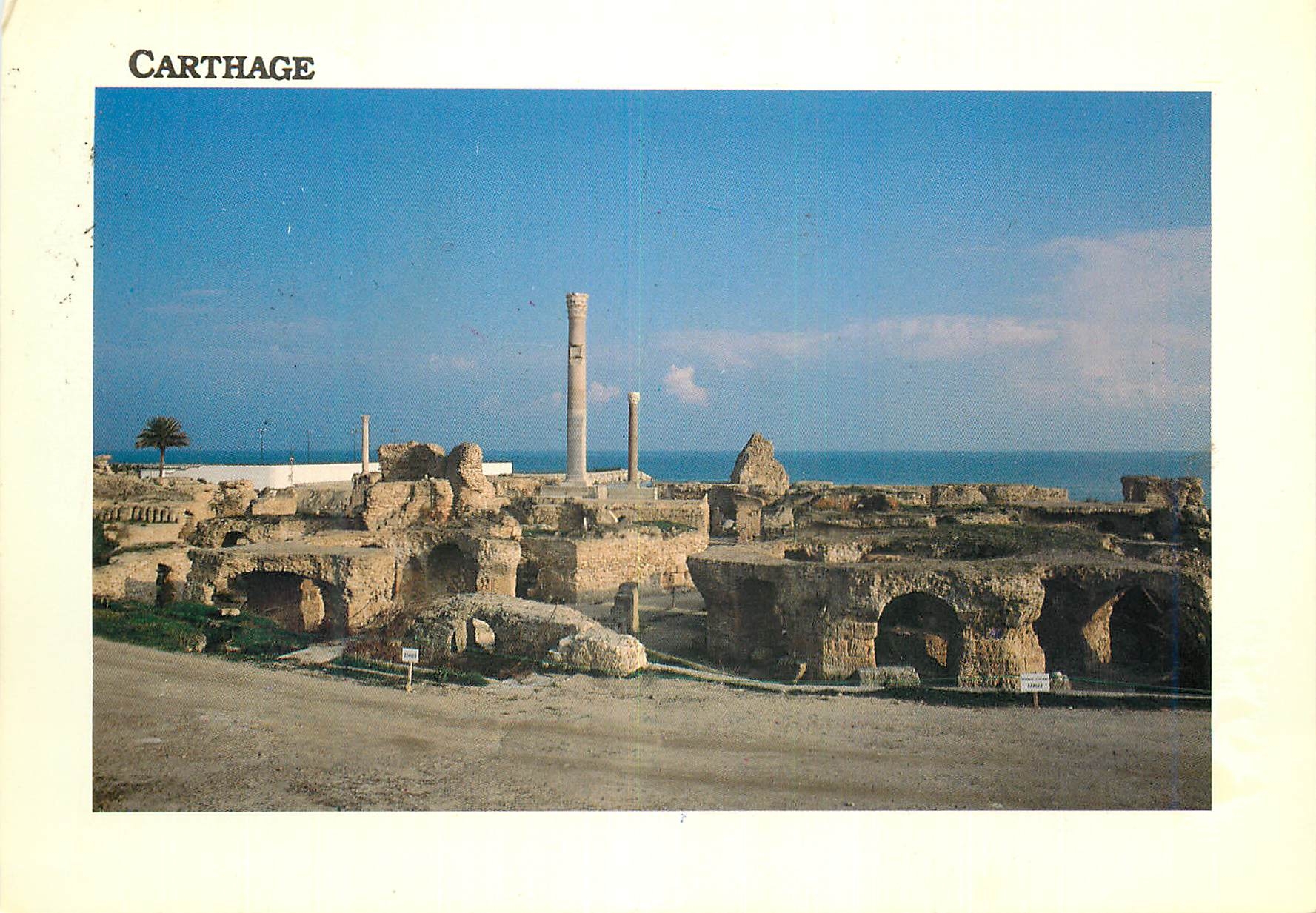 CPM Carthage Charmes et Douceur de Tunisie les Themes d'Action