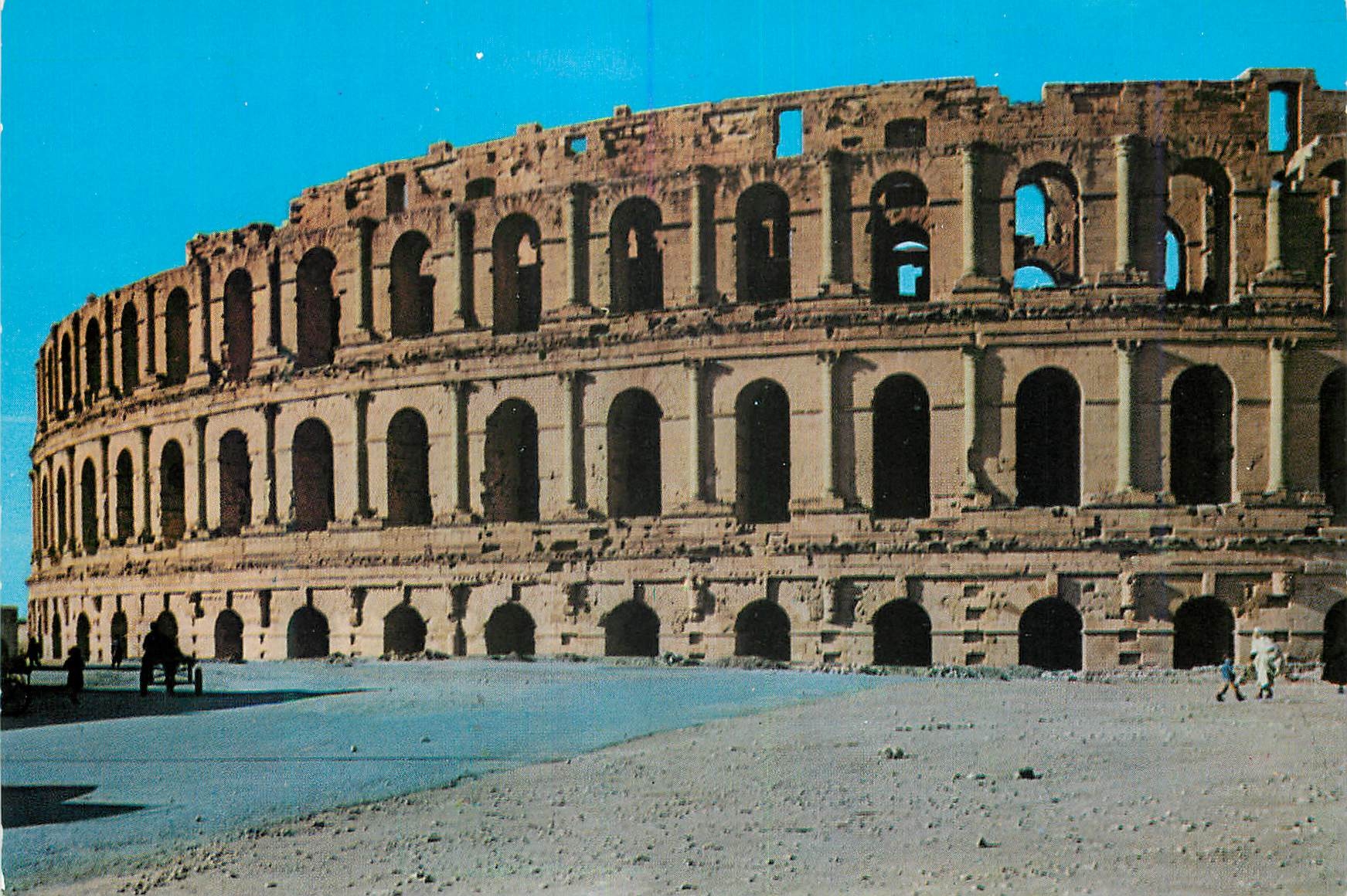 CPM El Djem Tunisie le Colisee Romain