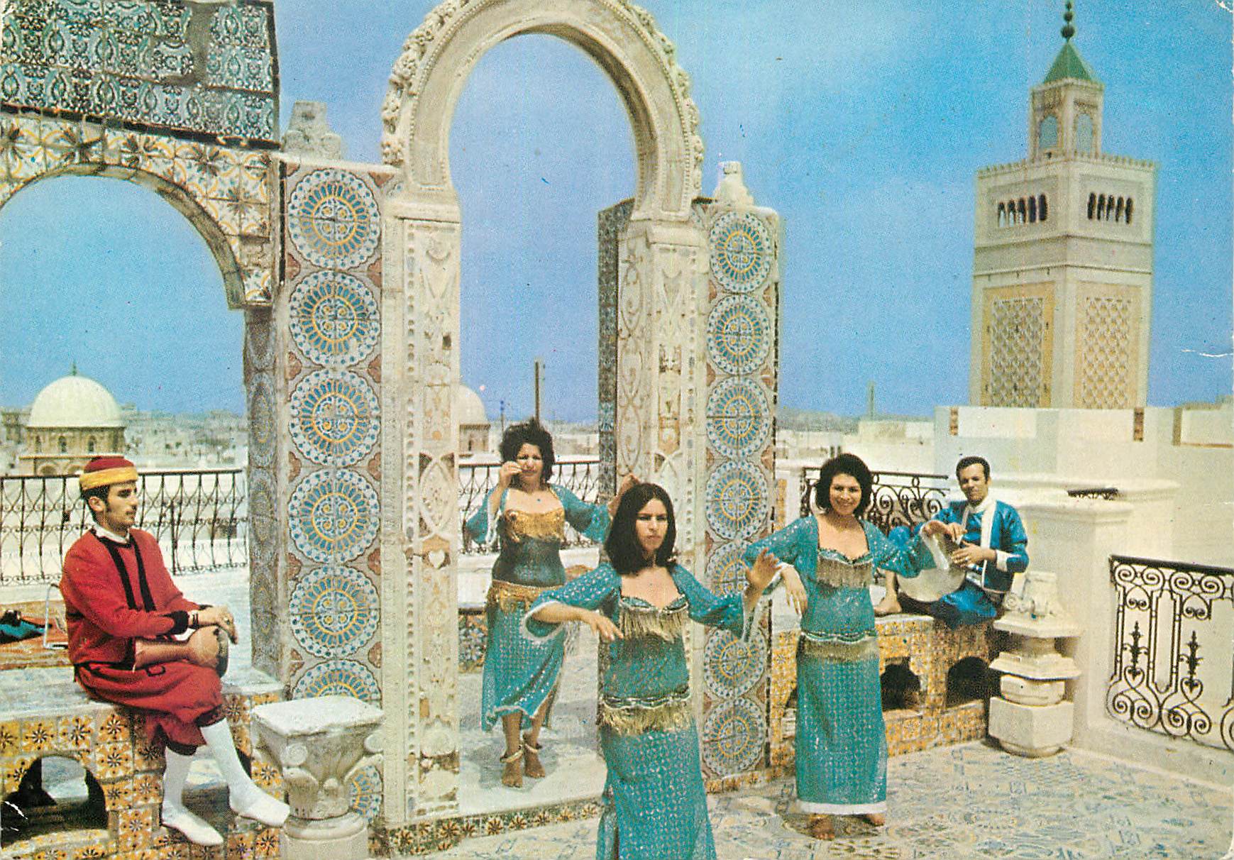 CPM Tunis Terrasse du Palais d'Orient