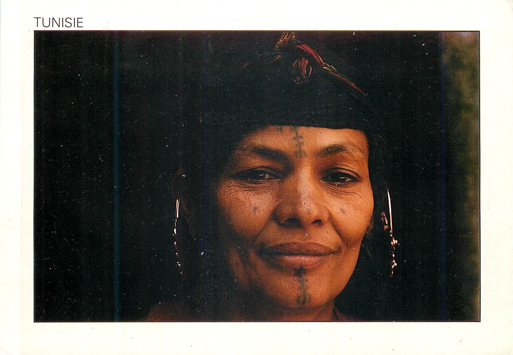 CPM Tunisie La Dame de Chebika