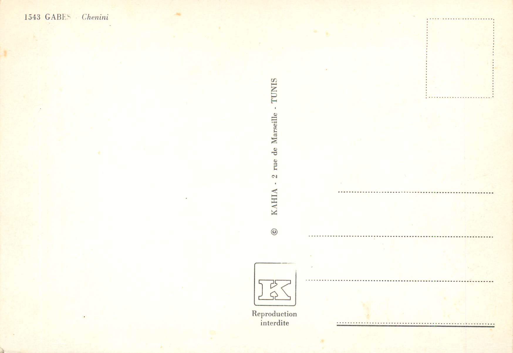CPM Gabes Chenini — Back