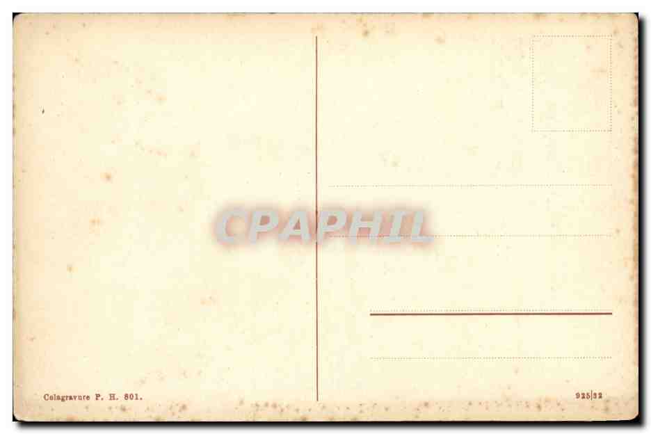 Suisse - Geneve - L'ile rousseau et le mont Blanc - CPA  — Rückseite