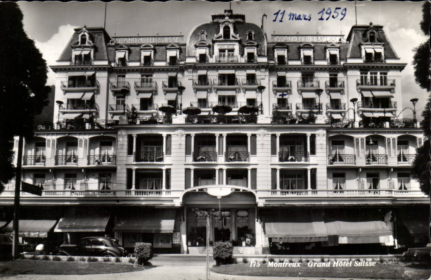 Suisse - Vaud - Montreux - Grand Hotel Suisse - CPA 