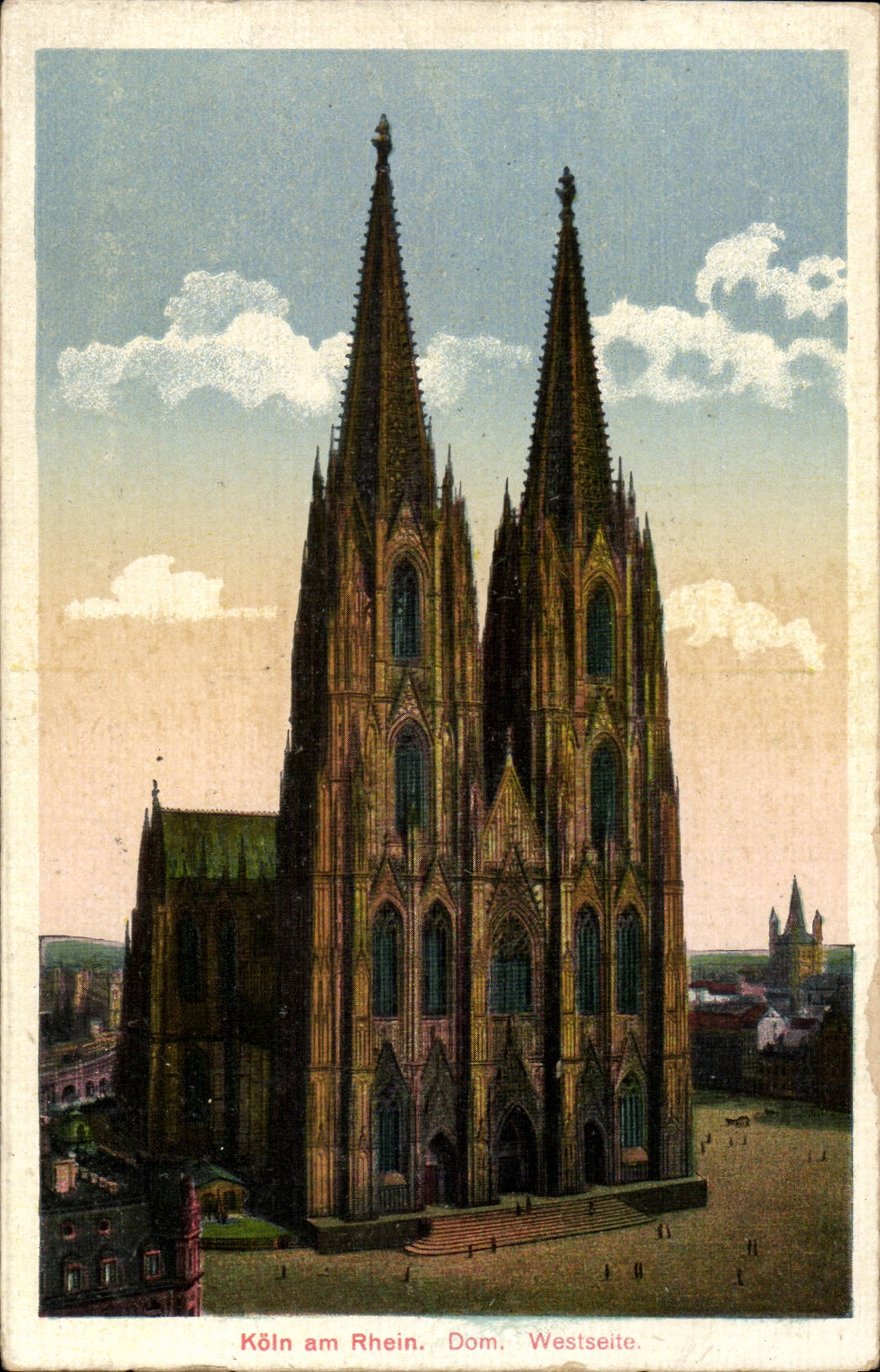 Allemagne - Germany - Kaln - Koeln - Cologne - Dom - Westseite - CPA 