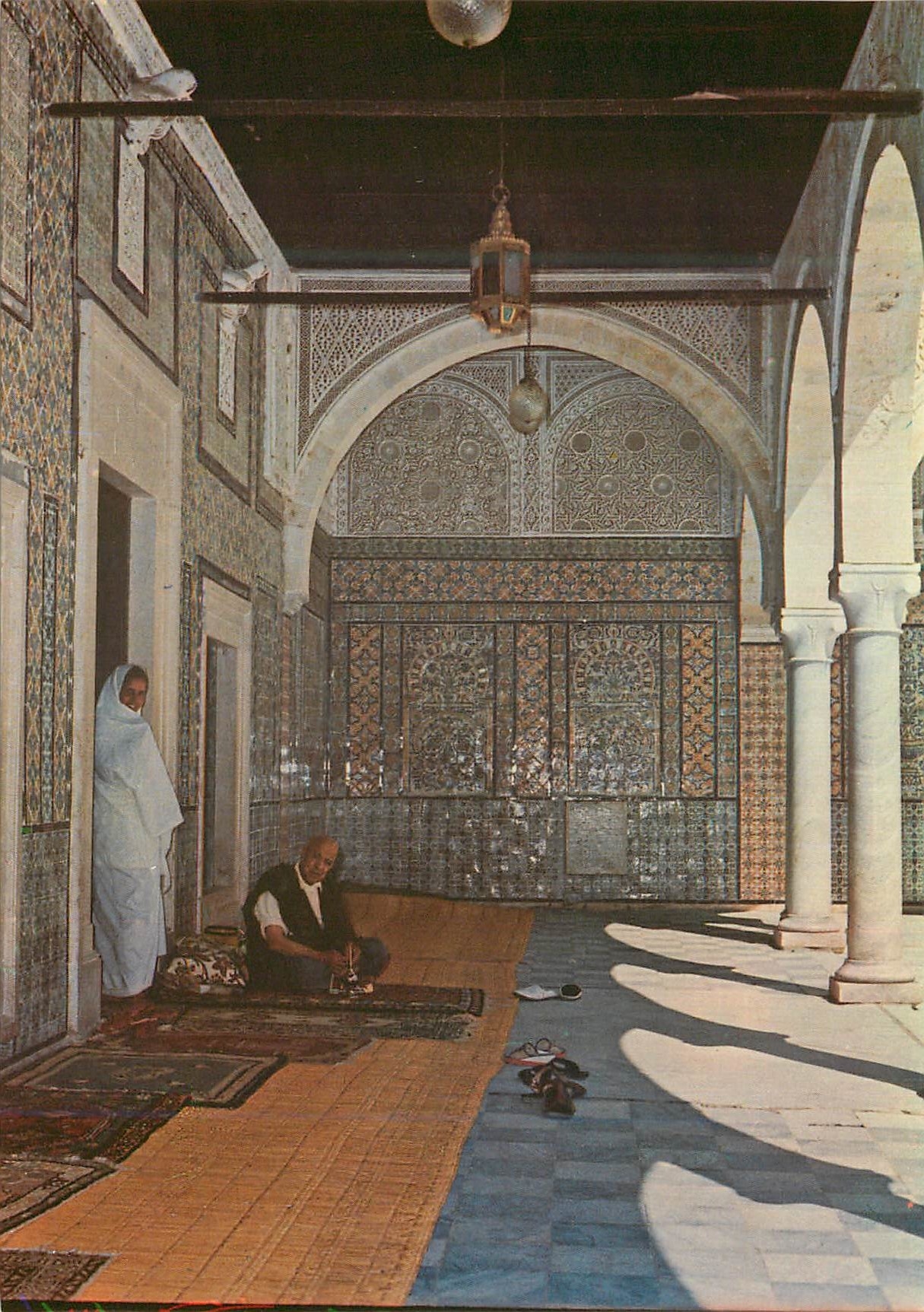 CPM Kairouan Tunisie Mosquee Sidi Sahbi une galerie 
