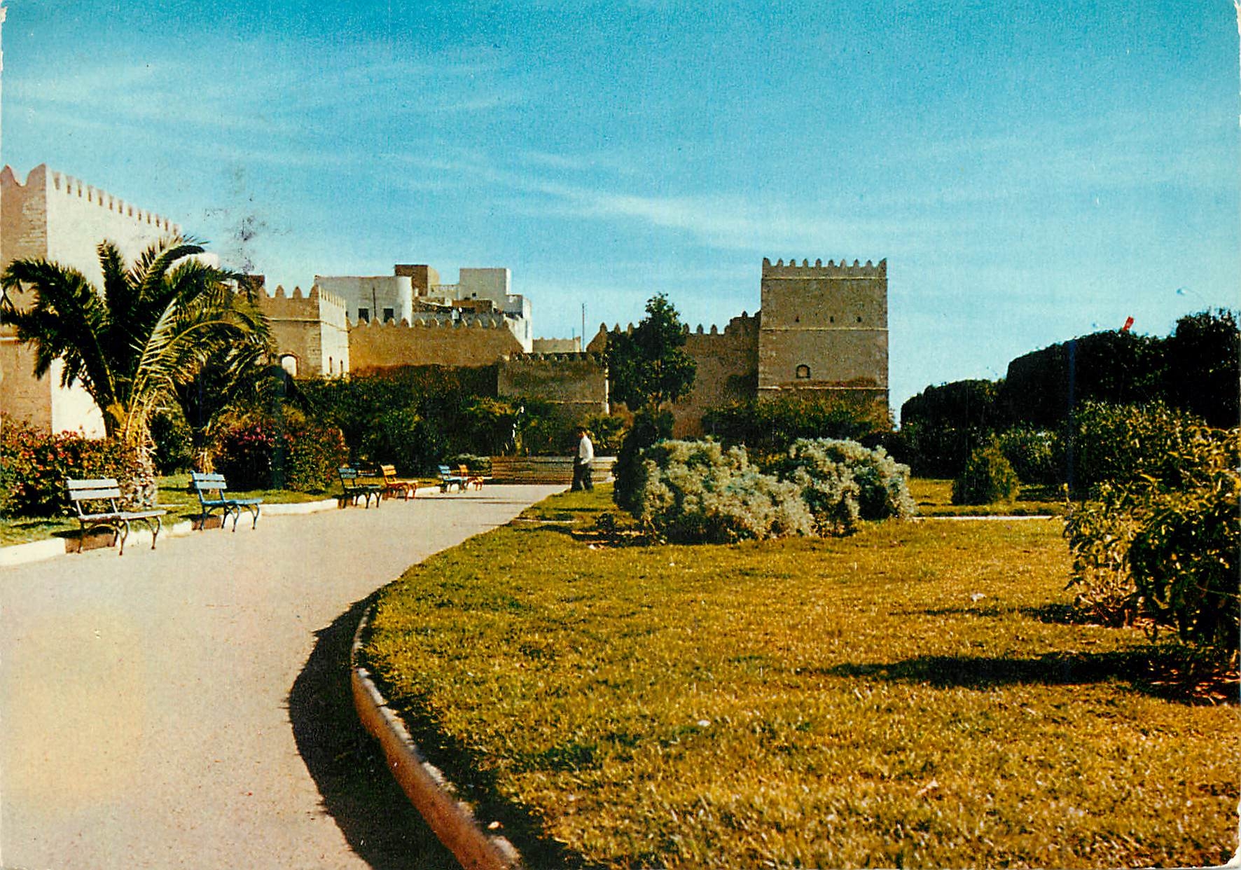 Sfax — Jardins au pied des remparts — Société Tunisienne de Diffusion, n° GM 204