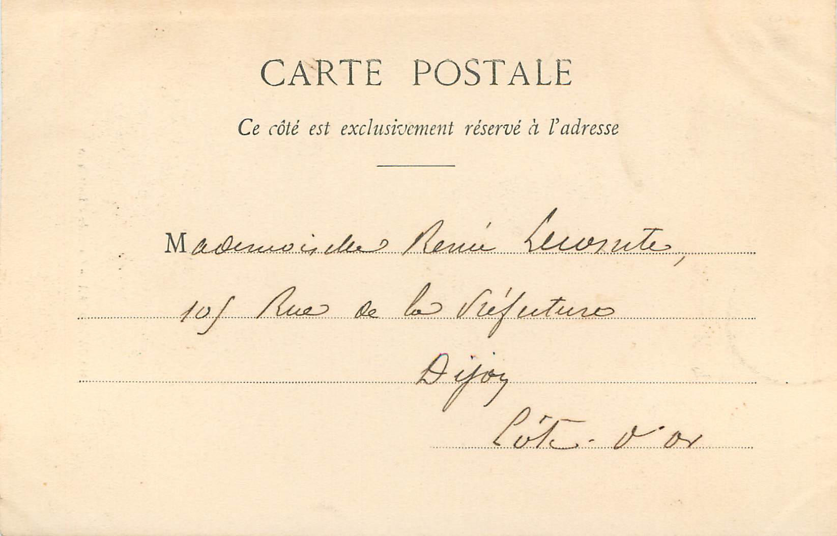 CPA Madagascar Cascade d'Ivandroo  — Rückseite