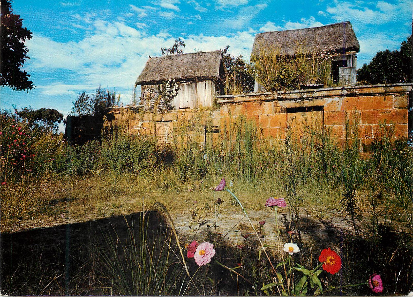 CPM Madagascar Tananarive Tombeaux royaux a Antsahadinta 