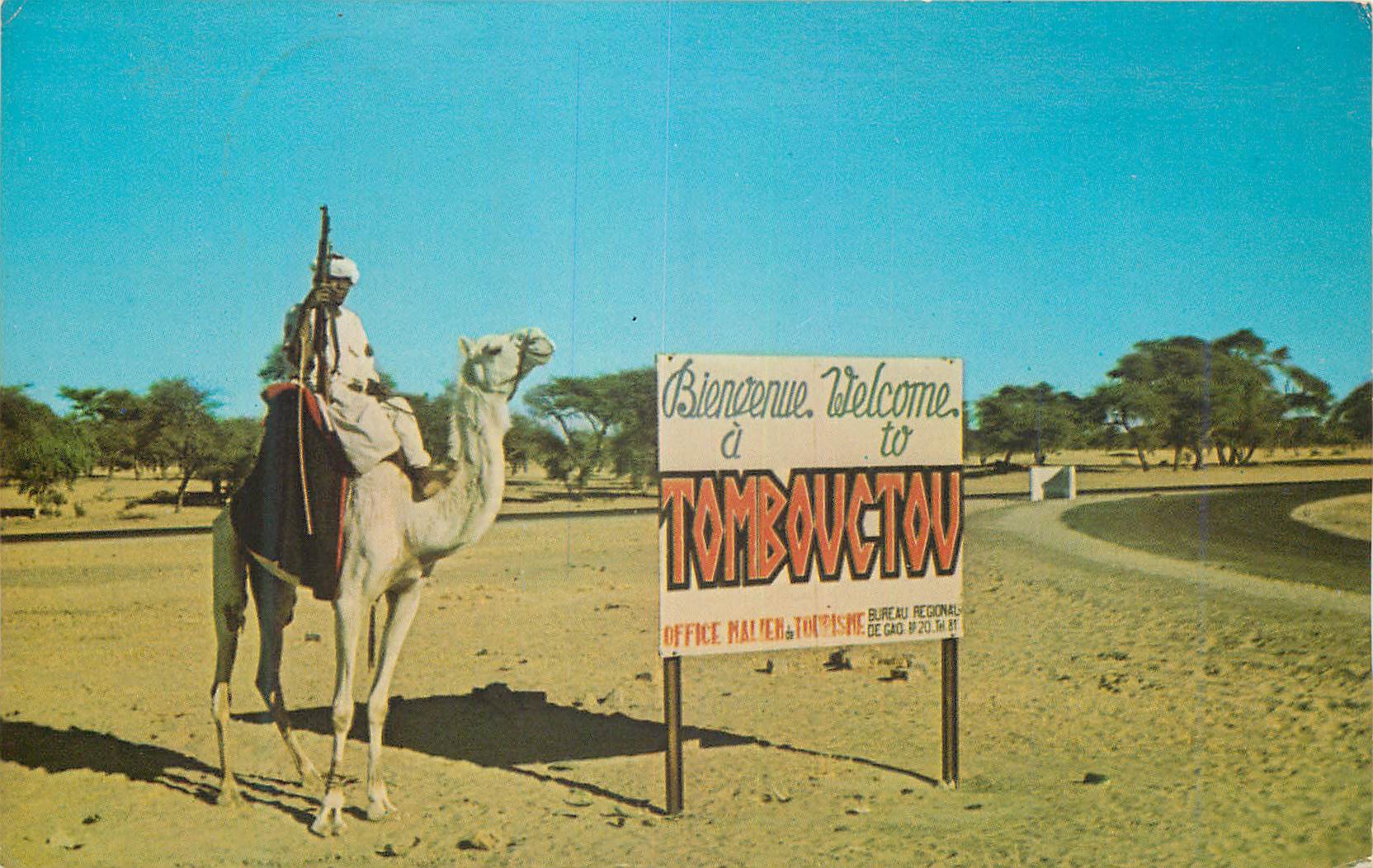 CPM Timbuktu Republique du Mali Tombouctou Chameau