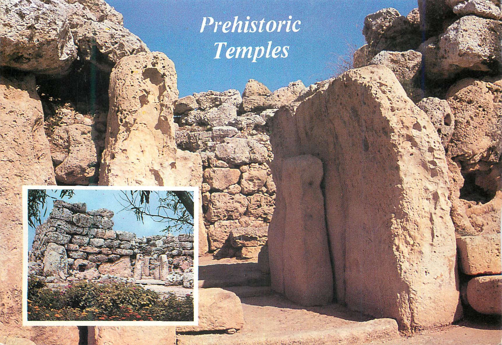 CPM Prehistoric temples Hagar Qim Temples Tarxien Malta 