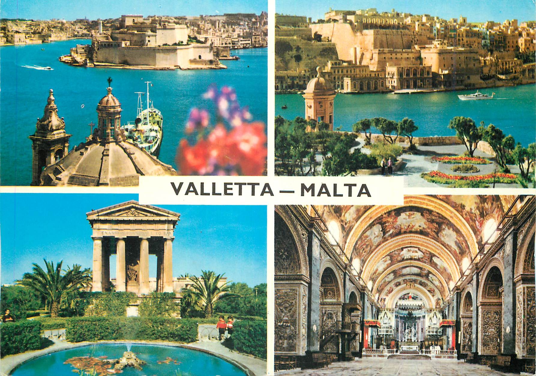 CPM Valletta Malta the Capital City founded by Grandmaster 