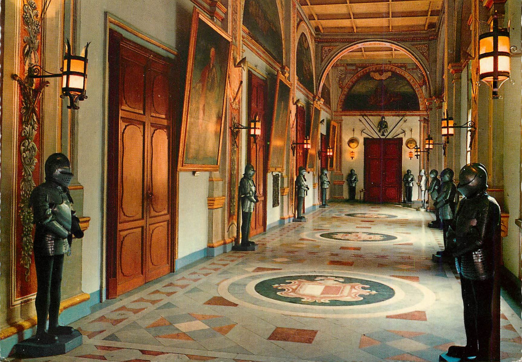 CPM Malta Valletta A corridor at Govenors Palace Militaria