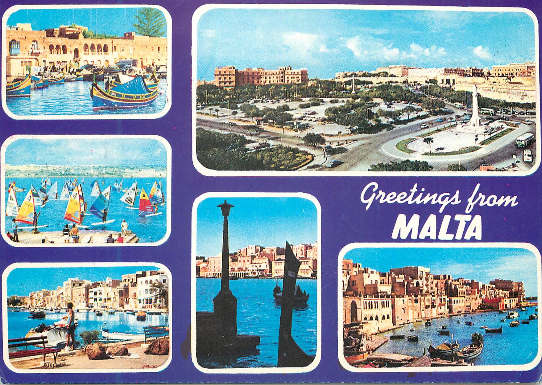 CPM Greetings from  Malta 