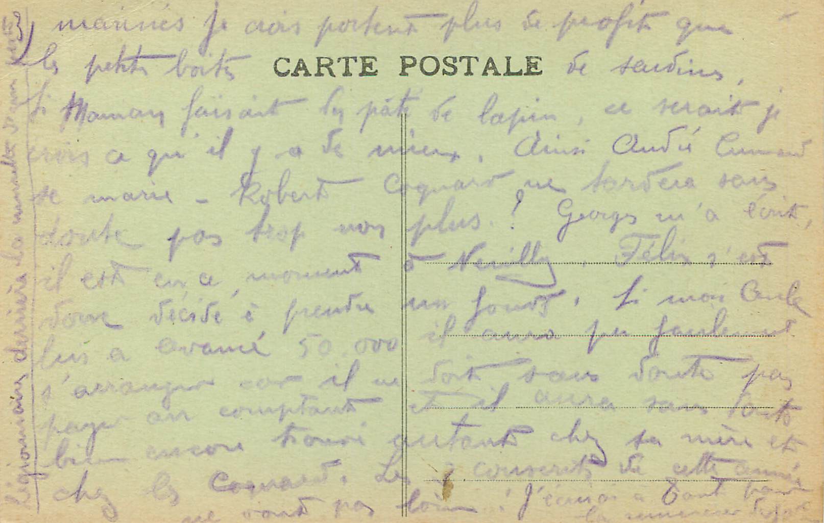 CPA Campagne du Maroc 1925 Militaria — Rückseite