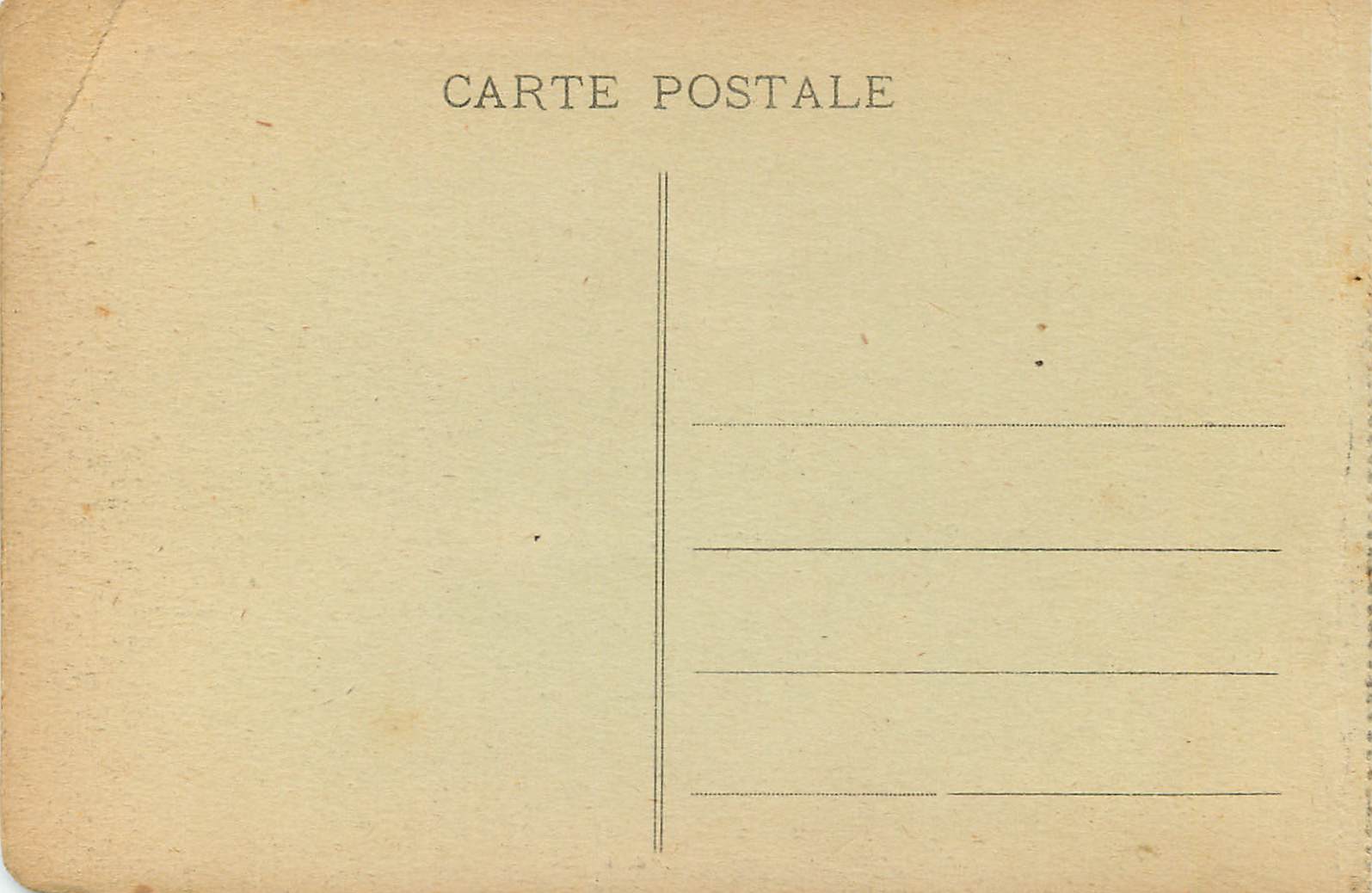 CPA Casablanca Parc Lyautey Le Bassin  — Rückseite