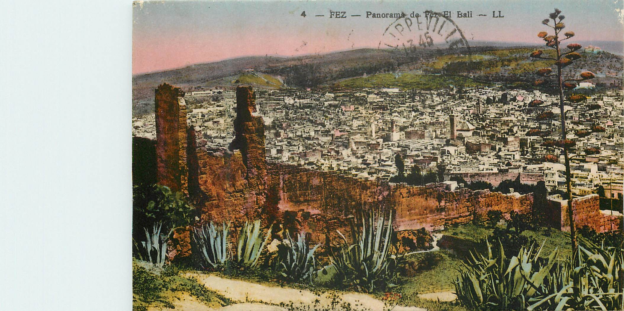 CPA Fez Panorama 