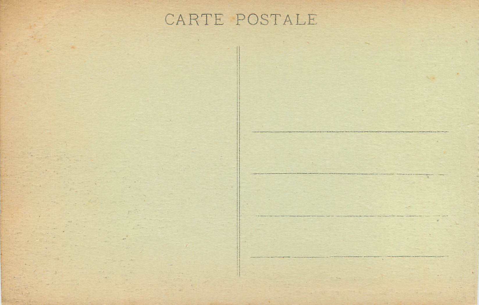 CPA Fez Place et Fontaine Nedjarine  — Rückseite