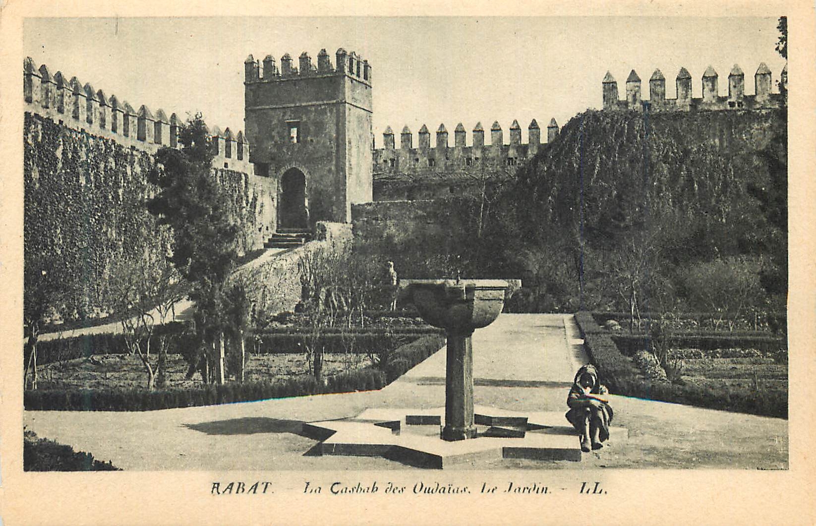 CPA Rabat Le Casbab Oudaias Le Jardin 