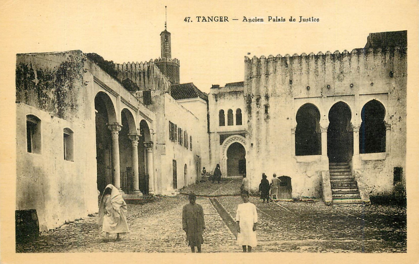 CPA Tanger Ancien Palais de Justice 