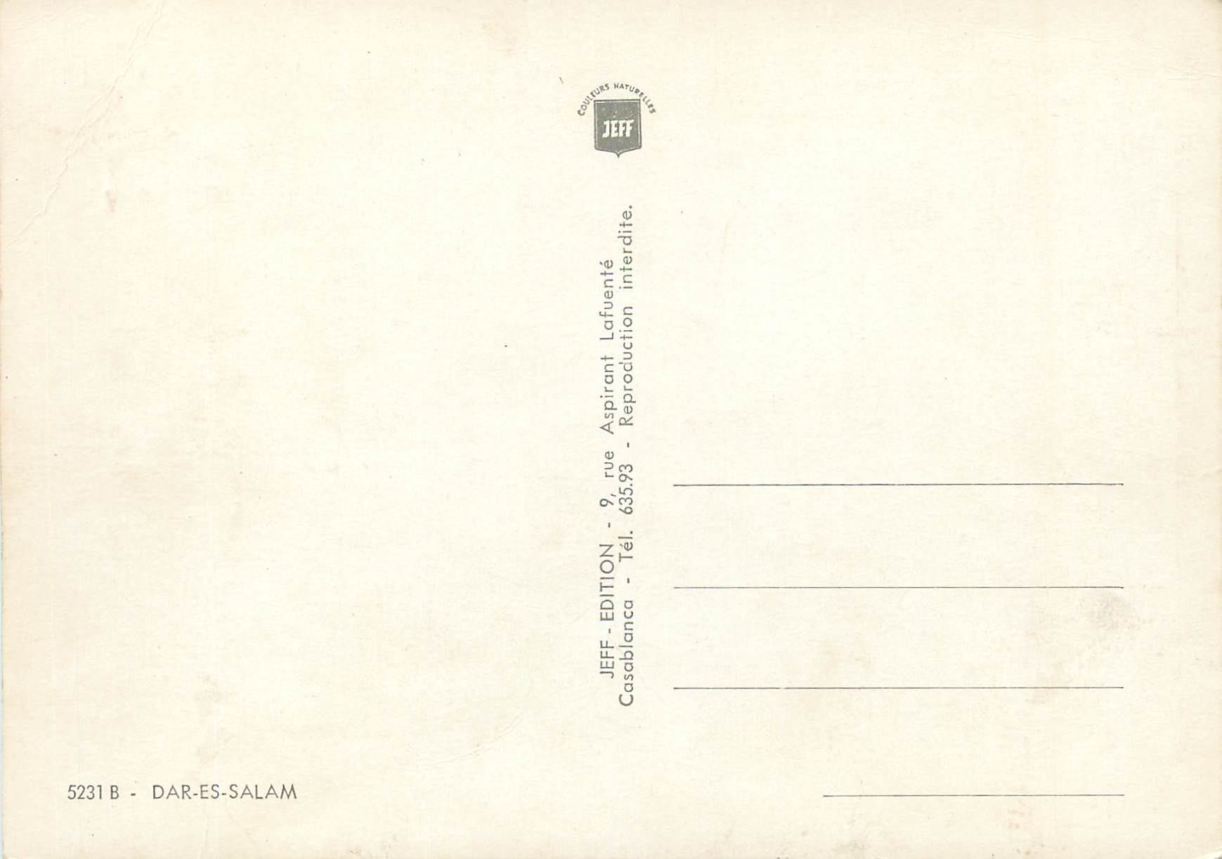 CPM Dar es Salam  — Back