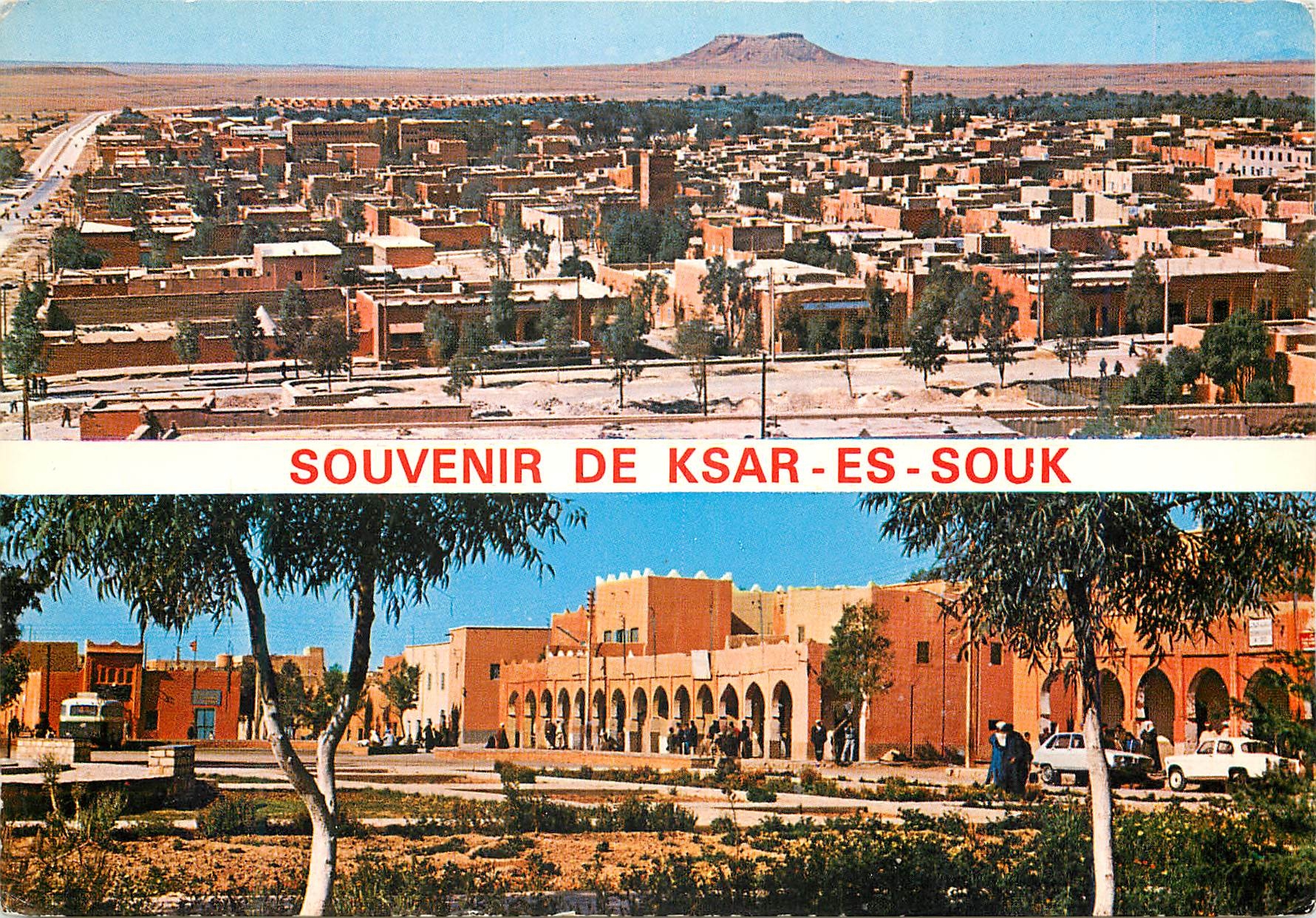 CPM Souvenir de Ksar es Souk Vue panoramique 