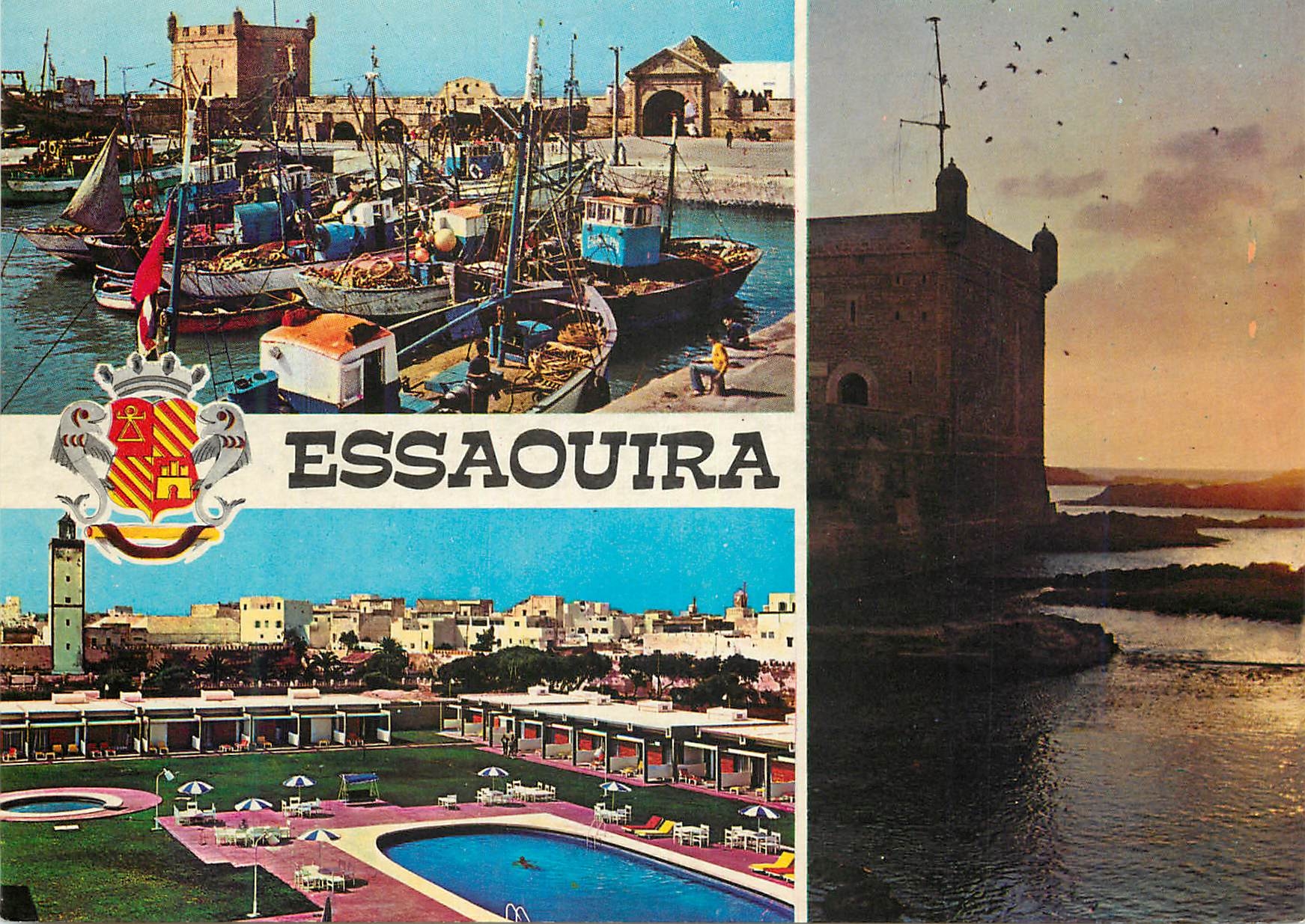 CPM Souvenir d Essaouira Bateaux de peche