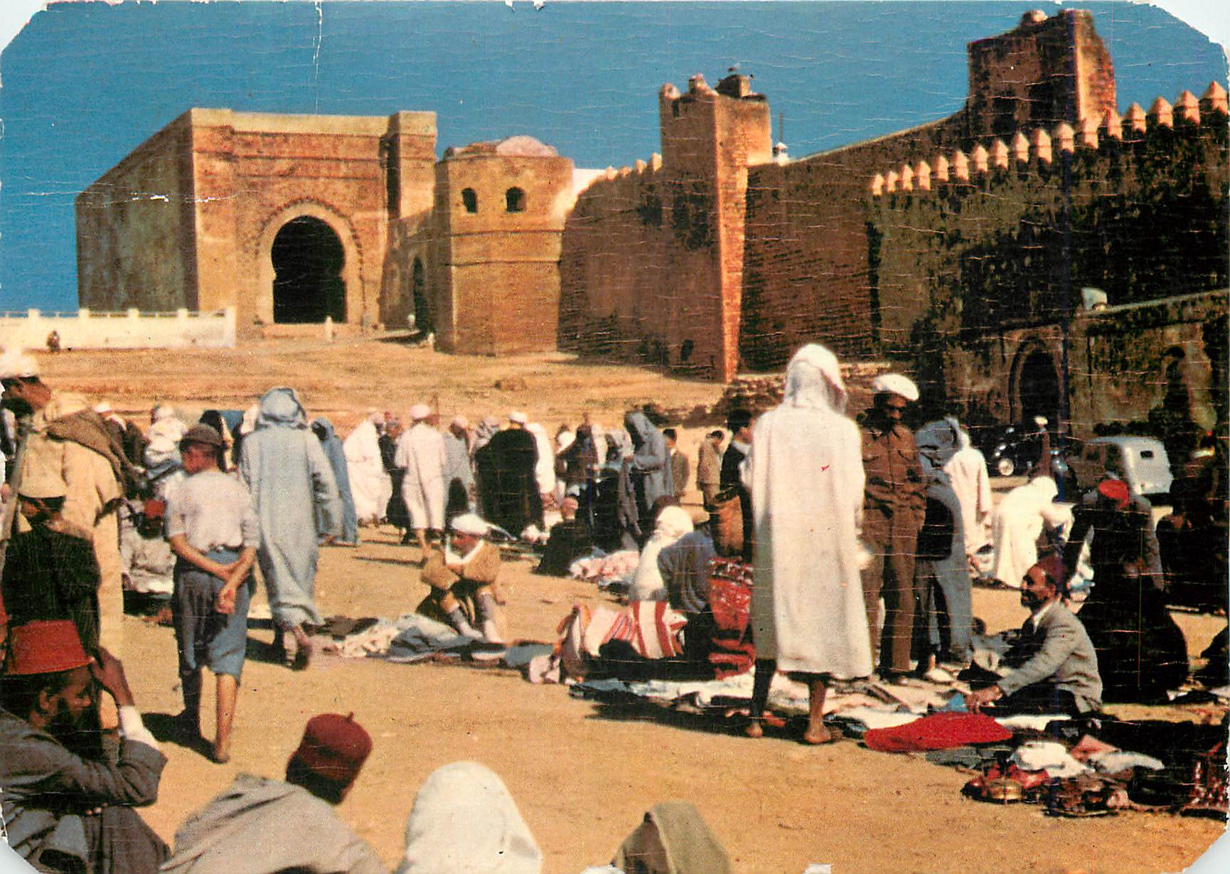 Souk el Ghezel aux Oudatas — Casablanca — Édition : Métropole, N° 104