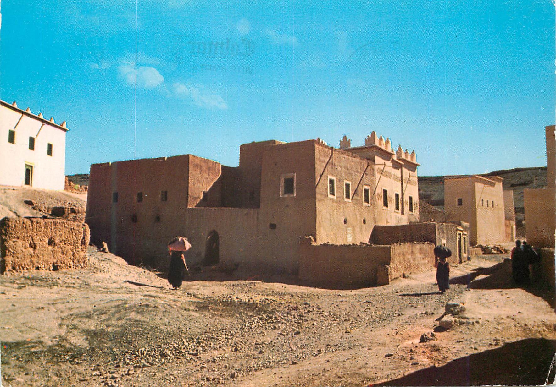 CPM Maroc Pittoresque Kasbah sur la route de Megouna 
