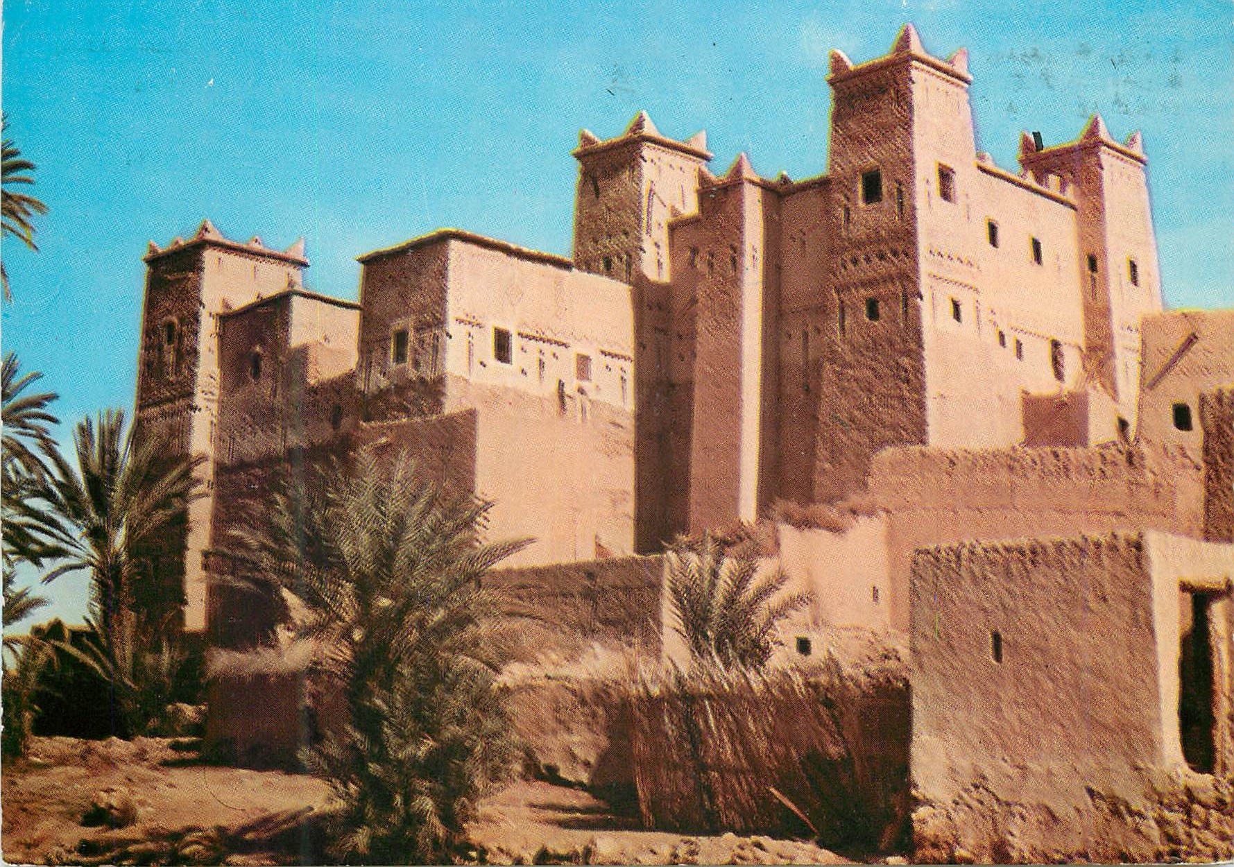 CPM Le Maroc Pittoresque Regio Ouarzazate Kasbah Aguelmous 