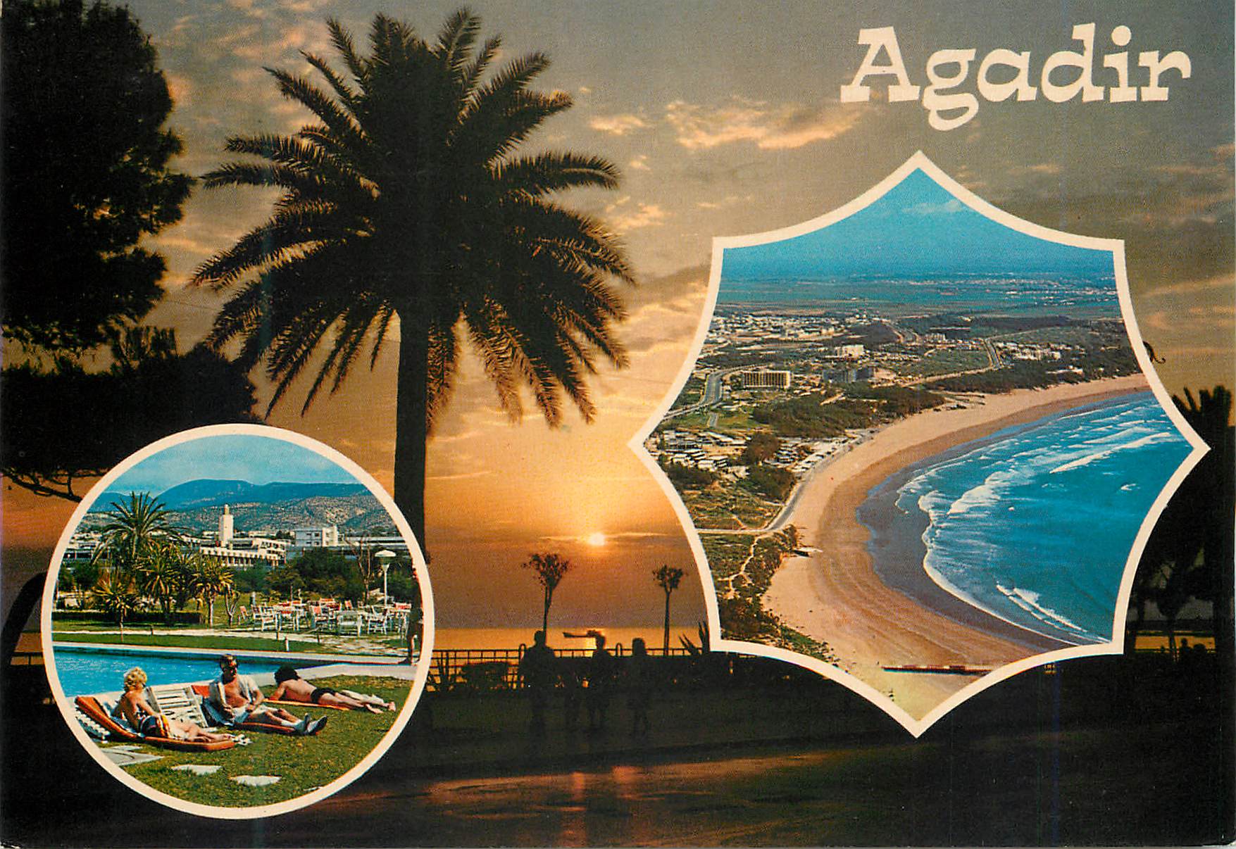 CPM Agadir Vue panoramique la baie 