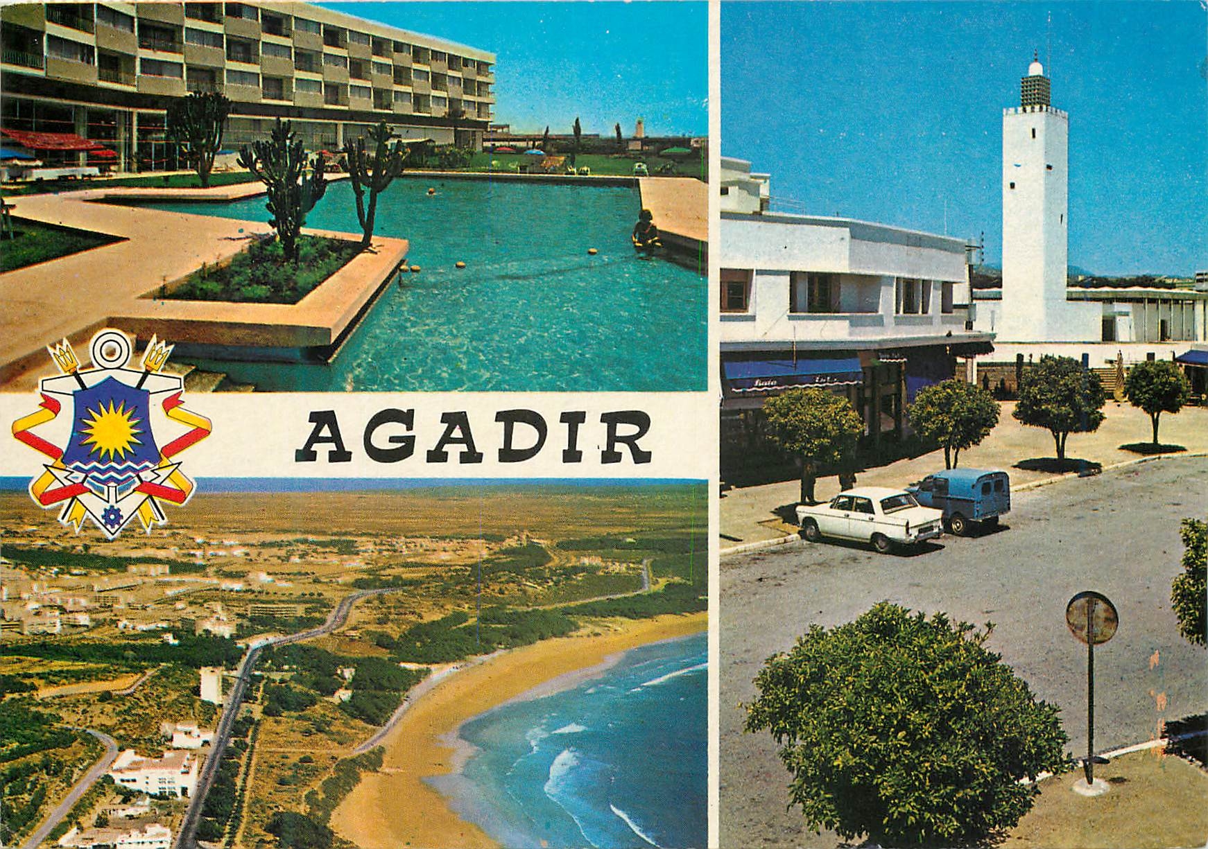 CPM Souvenir d Agadir Hotel Marhaba 