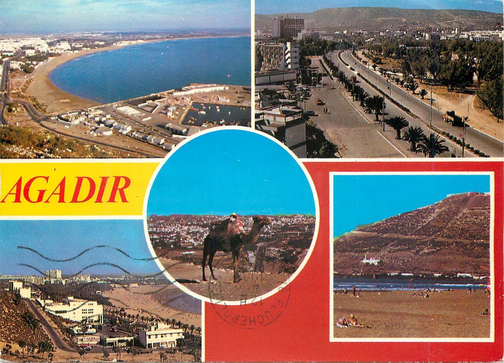 CPM Agadir Vue panoramique de la baie 