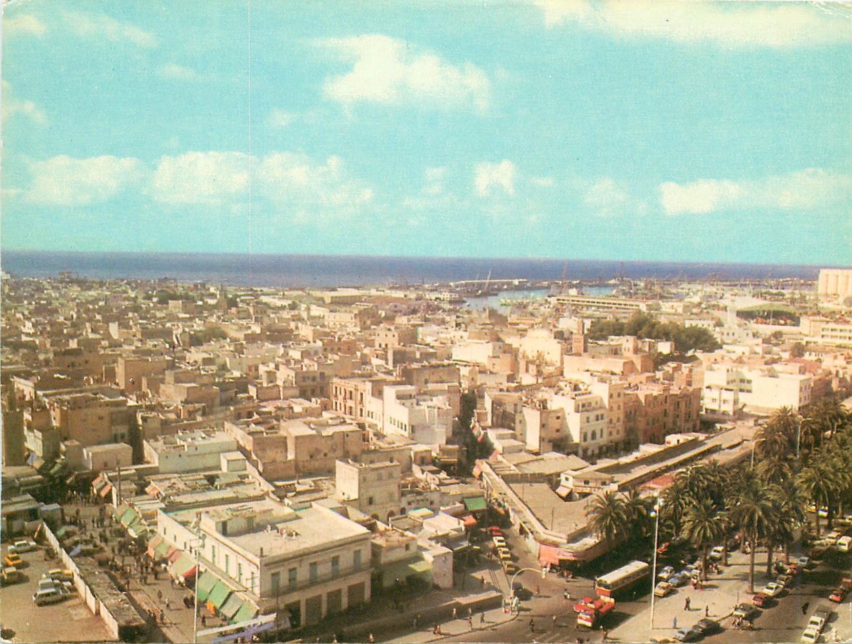 CPM Casablanca Vue sur l ancienne Medina et le Port 