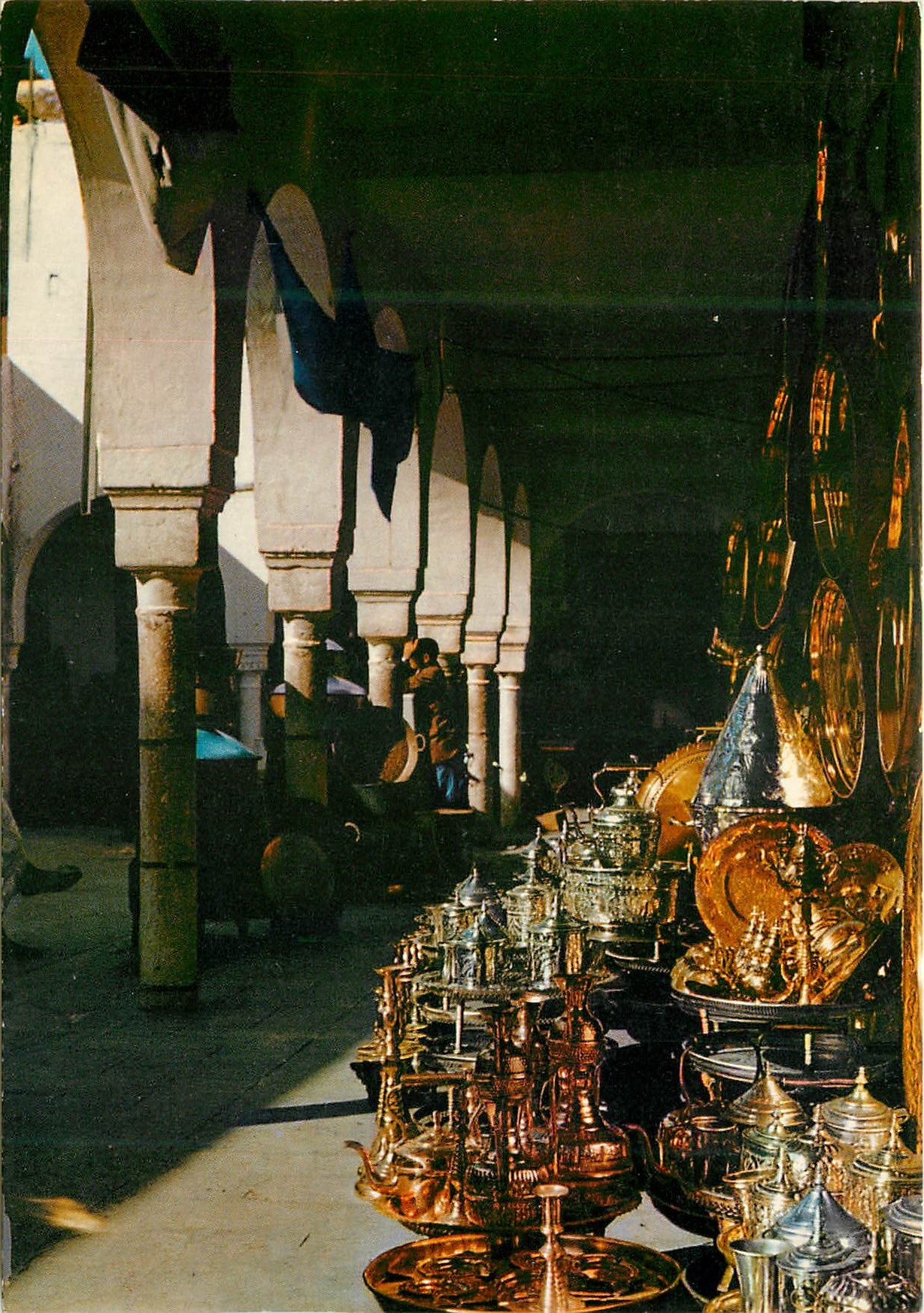 CPM Casablanca Quartier des Habous Souk der orfevres 
