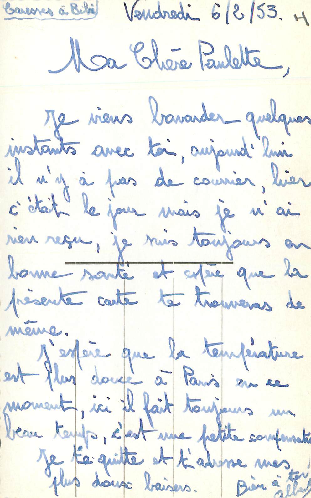 CARTE PHOTO Bateau — Rückseite