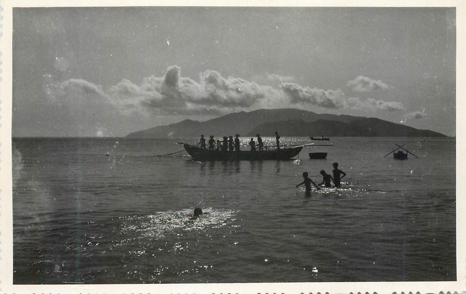 CARTE PHOTO Bateau 