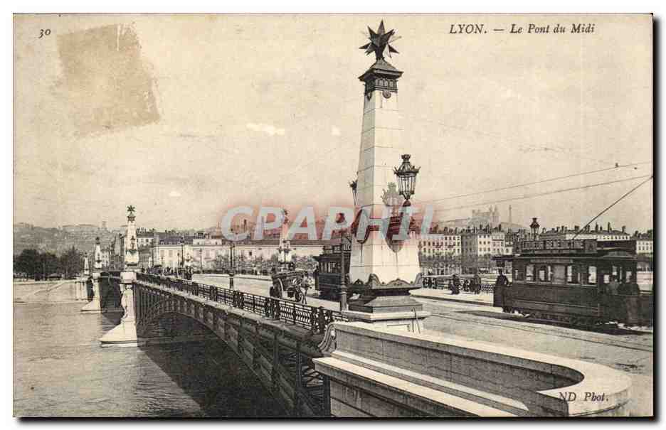 LYON. — Le Pont du Midi — ND Pbot. - Recto