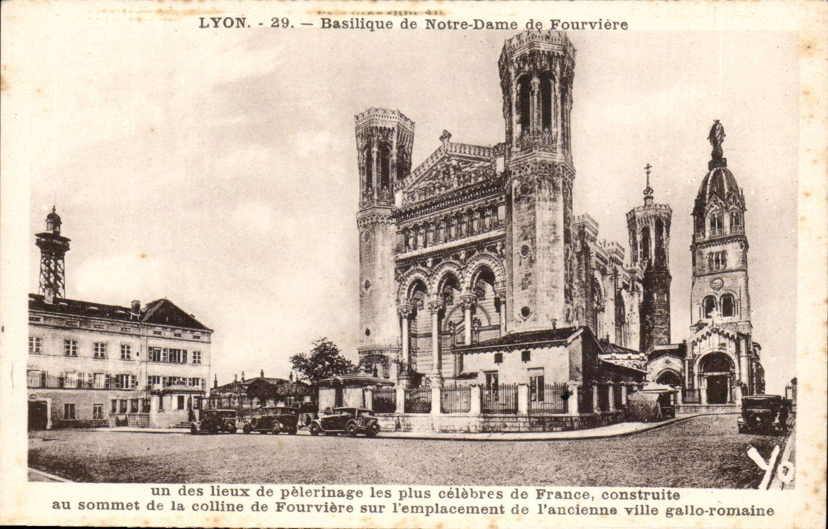LYON - 29. - Basilique de Notre-Dame de Fourvière