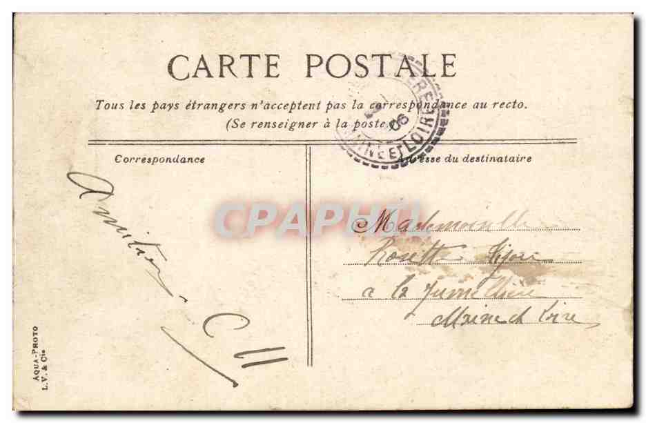 Lyon. Le pont suspendu et l'église St-Georges — L.V.&Cie, n°48 — Reverso