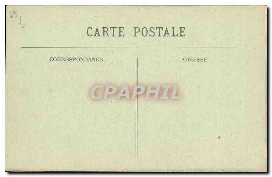 Lyon- Lac avec des Cynes- CPA — Verso