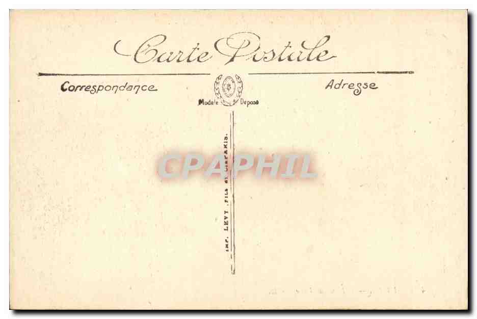 Lyon- L'Hotel de Ville- CPA — Verso