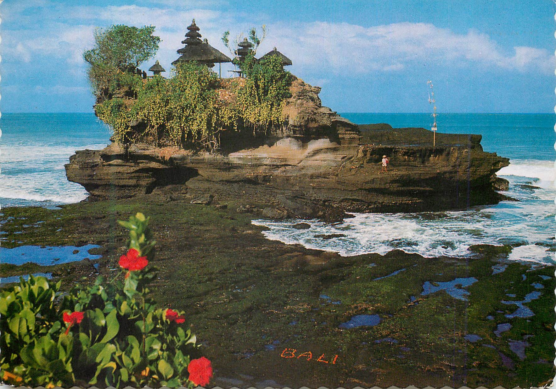 CPM The wonderful coastal scene at Pantai Tanahlot Bali 