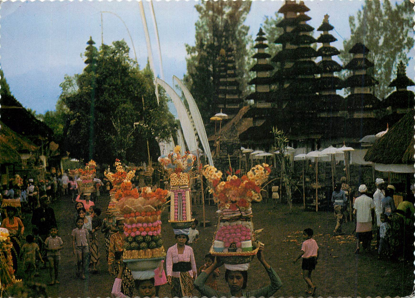 CPM Temple festival at Taman Ayun Bali 