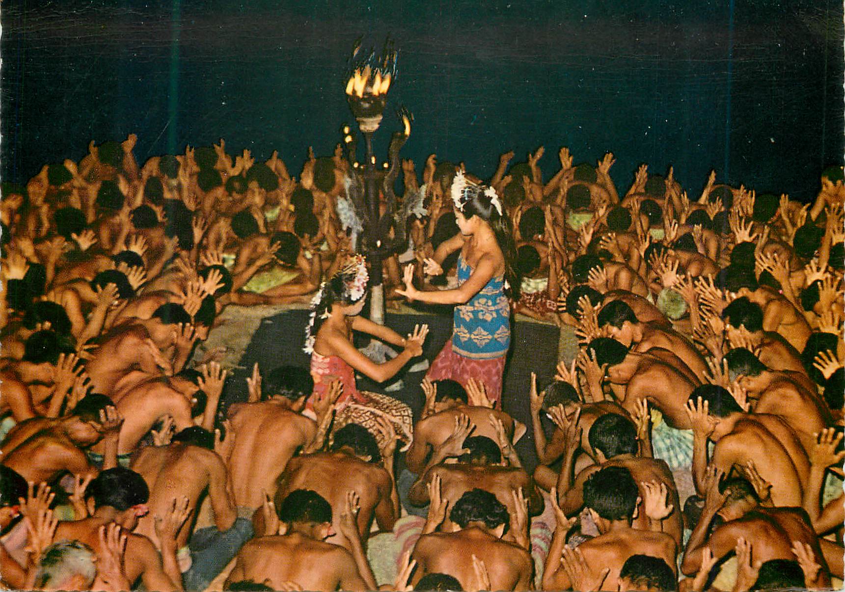 CPM The unforgettable Ketjak Dance performed in a certain village on Bali Island 