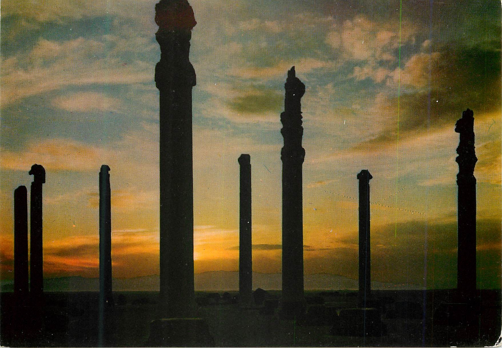 CPM Persepolis The Pillars of Apadana Palace 