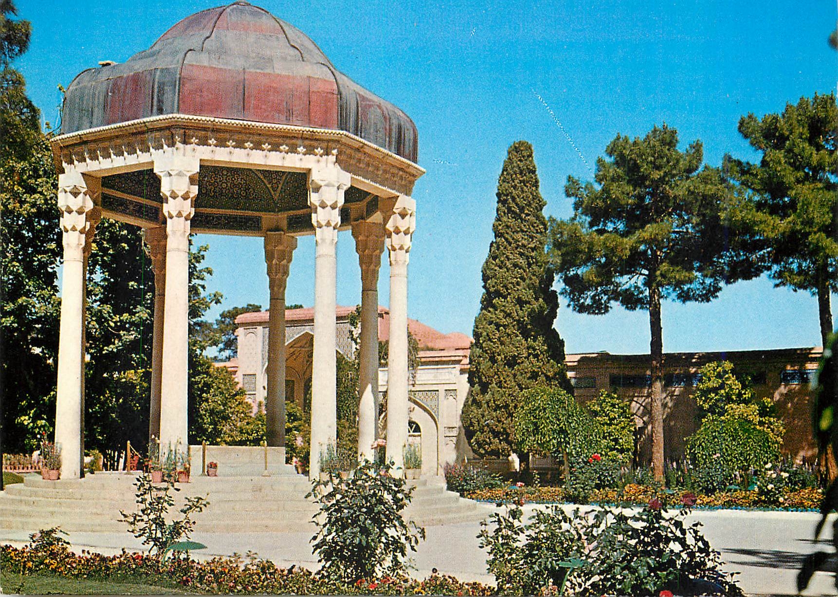 CPM The great Iranian poet The resting place of Hafez Shiraz Hafezieh 