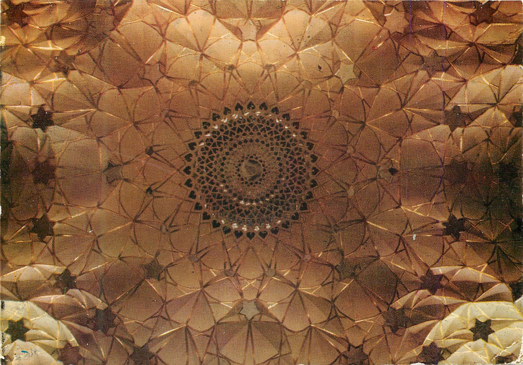 CPM Receptions ceiling Shah Abbas Hotel Isfahan Iran 