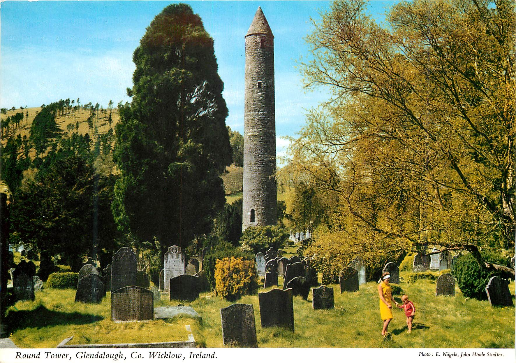 CPM Round Tower Glendalough Co Wicklow Ireland 